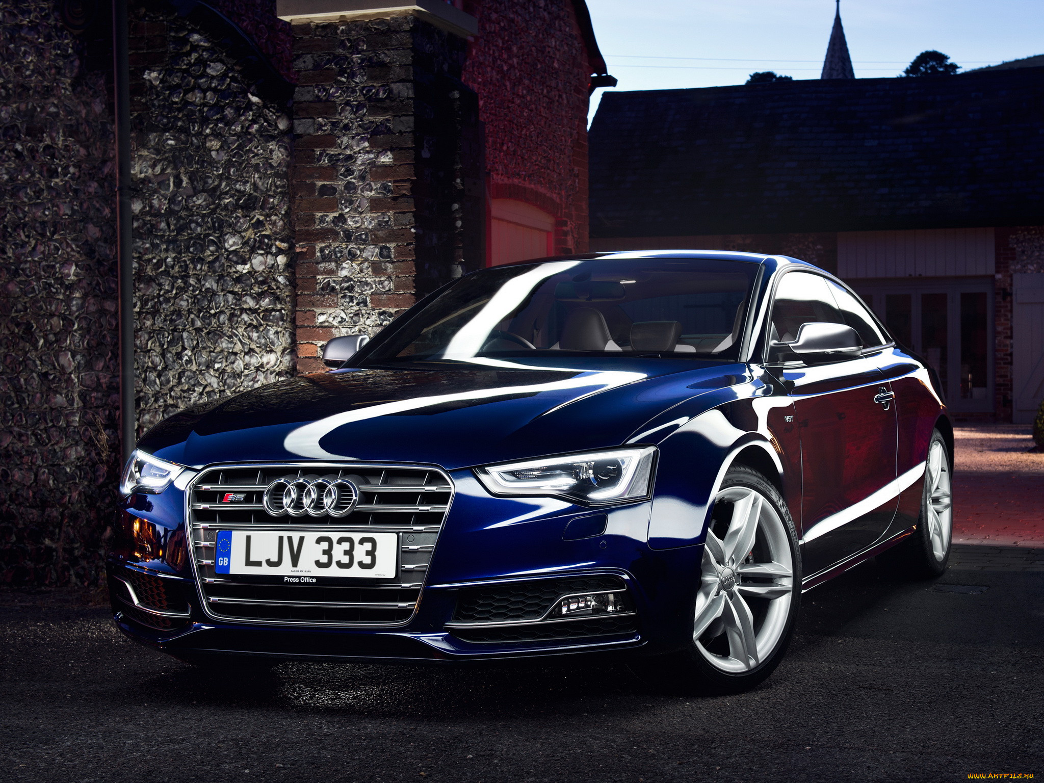 , audi, s5, blue